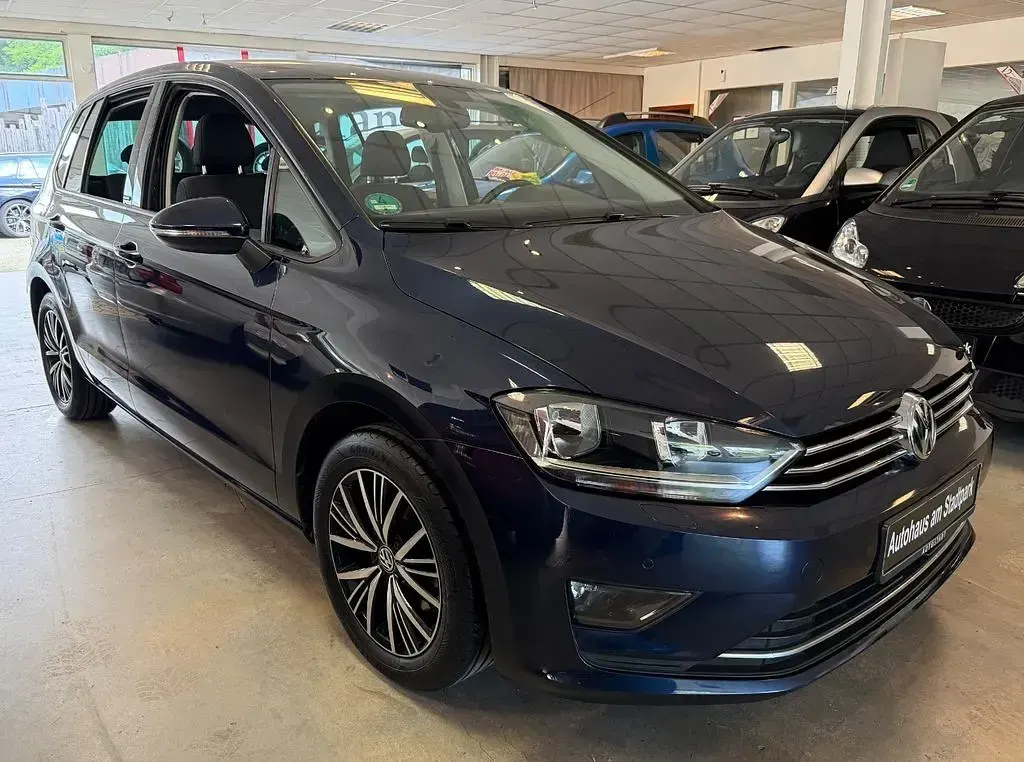 Gebraucht VW Golf Sportsvan 125 PS (91 kW) 2016 Blau Van / Kleinbus