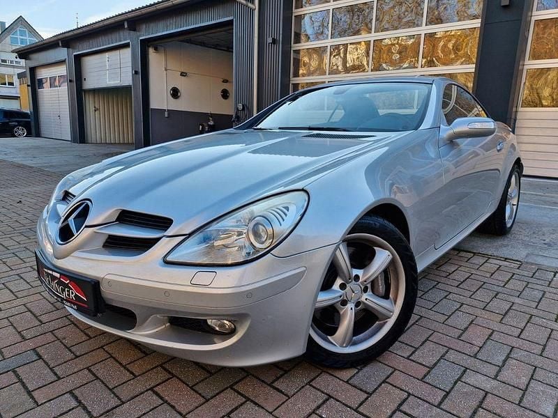 Silber Gebraucht 2004 Mercedes SLK350 Cabrio | 8.999 € (Superpreis) - Bild 1/4