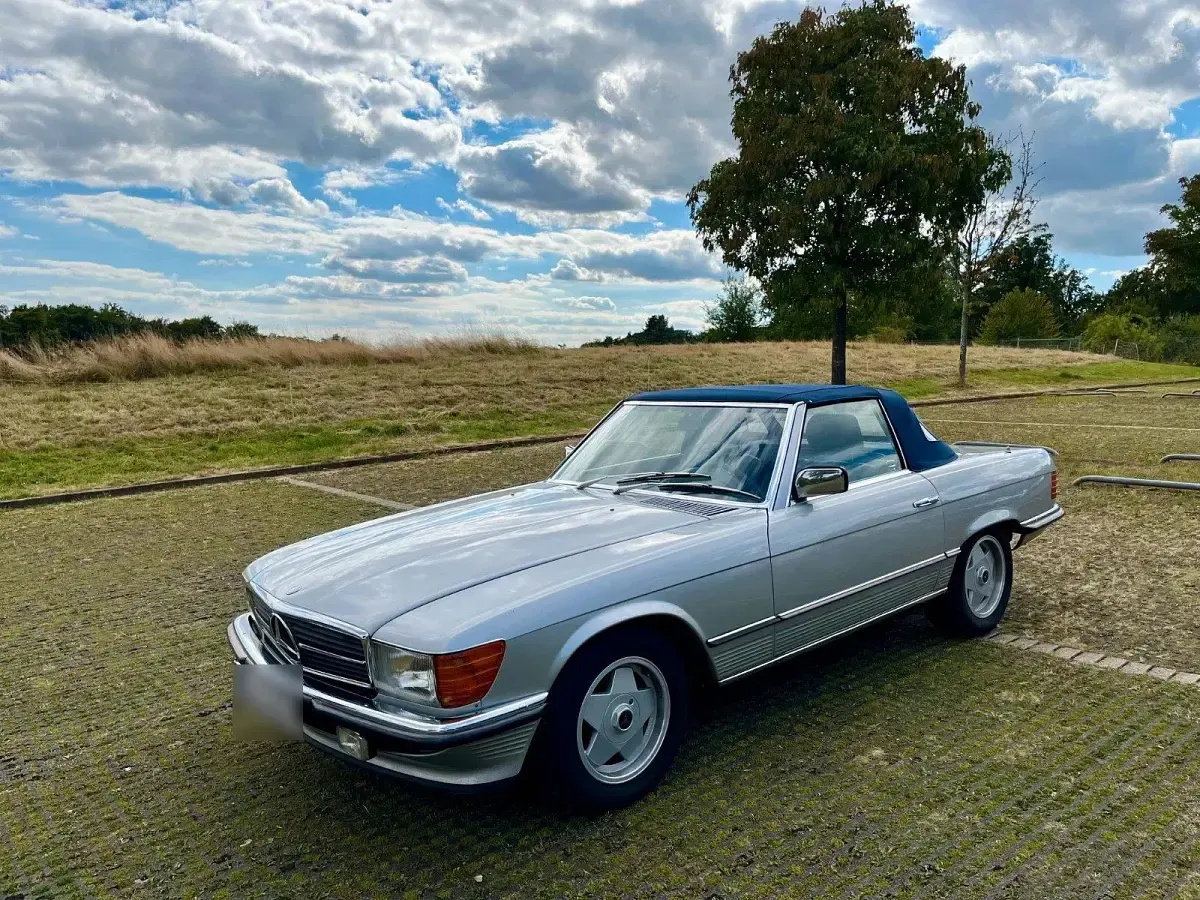 Gebraucht Mercedes SL280 184 PS (135 kW) 1982 Silber Cabrio