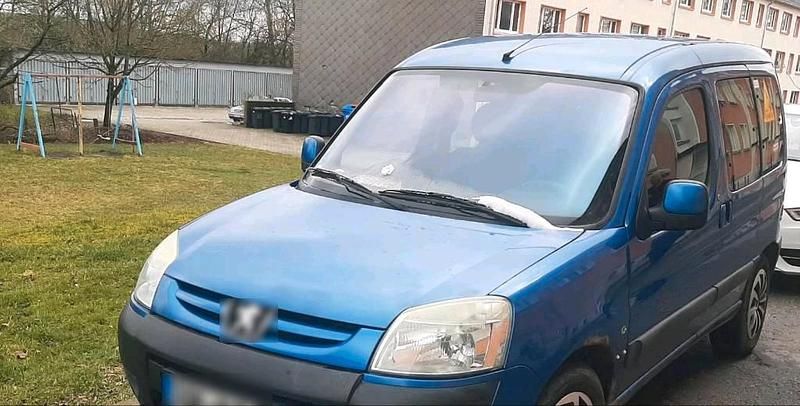 Gebraucht Peugeot Partner 90 PS (66 kW) 2004 Blau Van / Kleinbus