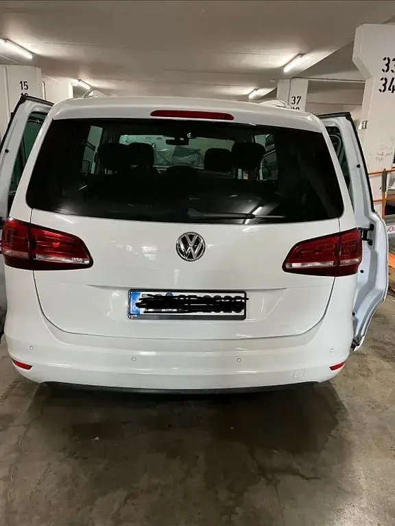 Gebraucht VW Sharan Highline 184 PS (135 kW) 2015 Weiß Van / Kleinbus