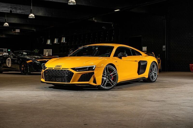 Gelb Gebraucht 2019 Audi R8 Coupé Performance Coupé | 155.888 € (Fairer Preis) - Bild 1/4