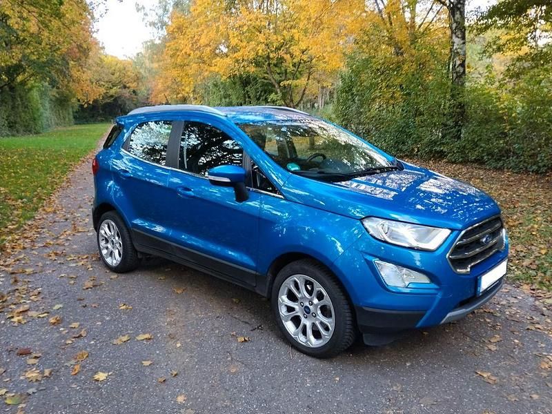 Gebraucht Ford Ecosport Titanium 125 PS (91 kW) 2020 Blau SUV