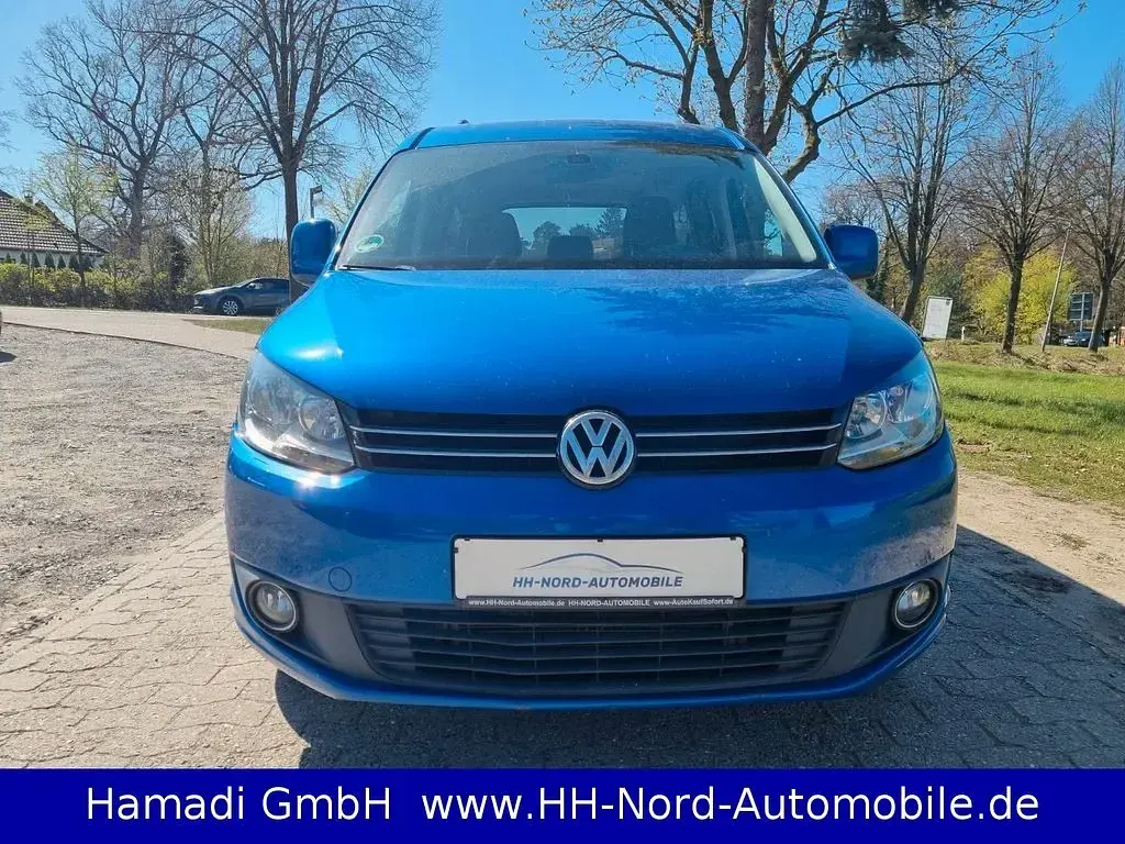 Occasion VW Caddy 109 ch (80 kW) 2012 Bleue Monospace