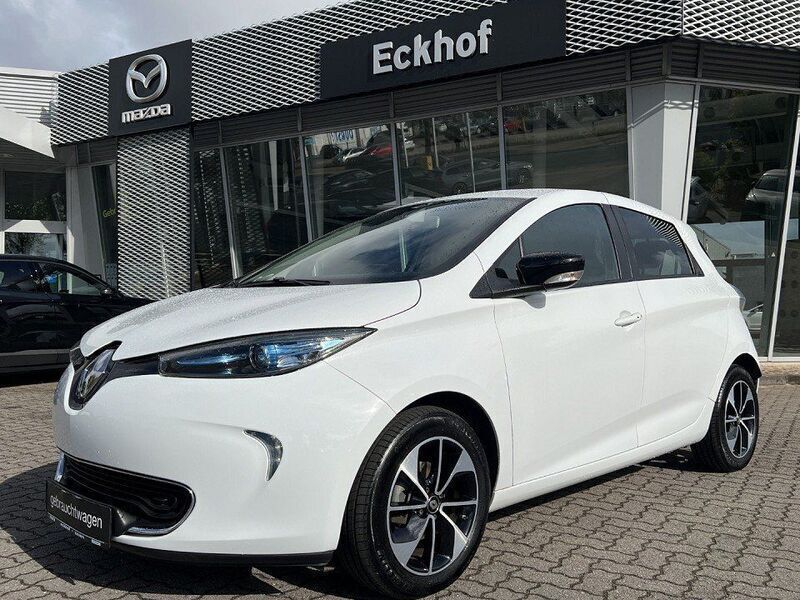 Weiss Gebraucht 2017 Renault Zoe Kleinwagen | 7.880 € (Etwas zu teuer) - Bild 1/4