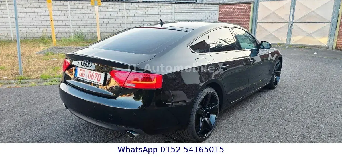 Gebraucht Audi A5 Sportback Sport 204 PS (150 kW) 2014 Schwarz Kleinwagen