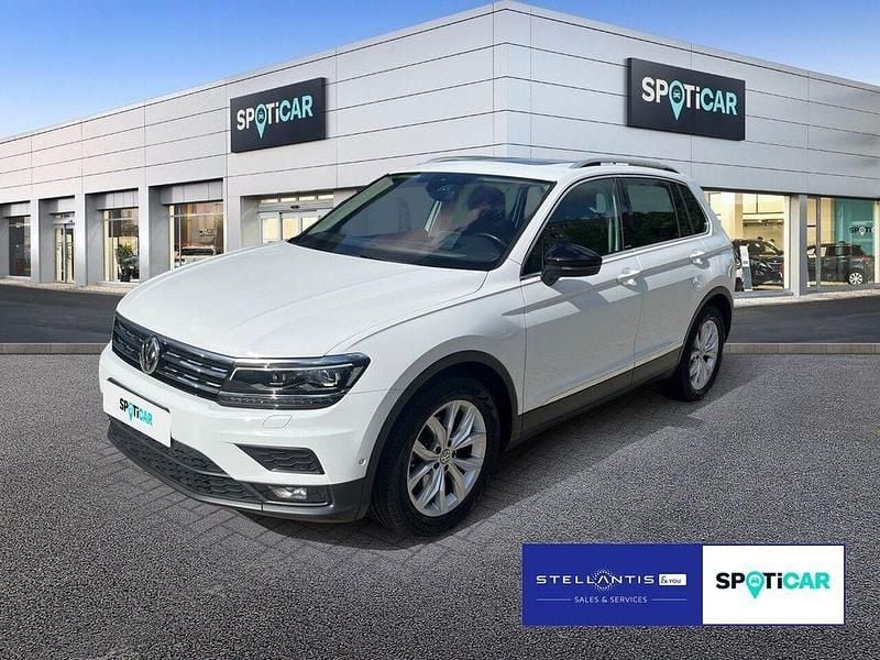 Weiß Gebraucht 2019 VW Tiguan IQ Drive SUV | 21.390 € (Fairer Preis) - Bild 1/4