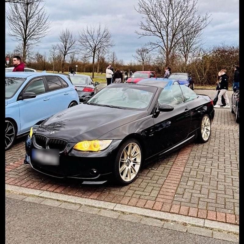 Schwarz Gebraucht 2008 BMW 330 Cabriolet Shadowline Cabrio | 13.500 € (Guter Preis) - Bild 1/4