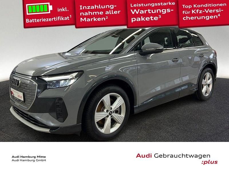 Kieselgrau Gebraucht 2022 Audi Q4 e-tron Advanced SUV | 33.880 € (Guter Preis) - Bild 1/3