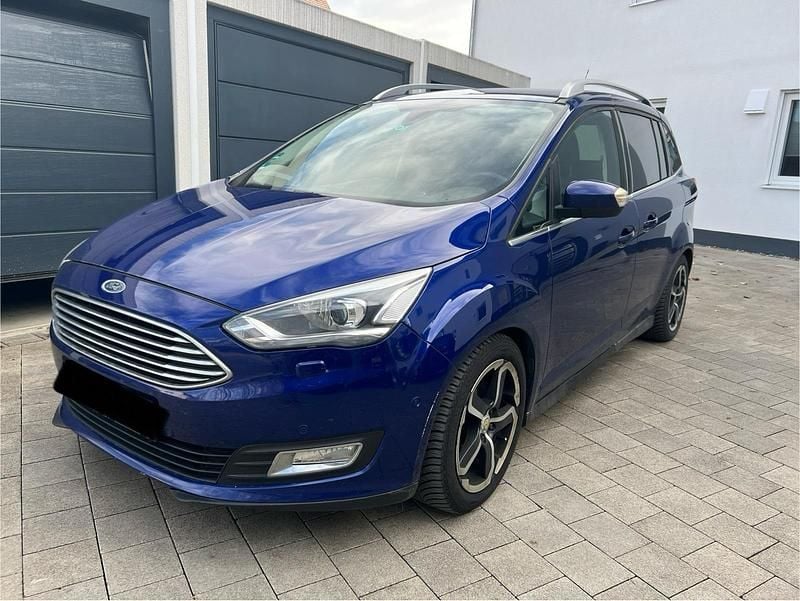 Gebraucht Ford Grand C-Max Titanium 150 PS (110 kW) 2016 Blau Van / Kleinbus