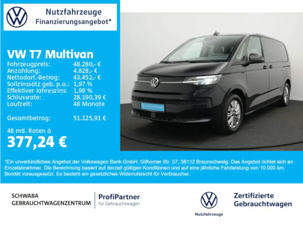 Używany VW Multivan Life 150 KM (110 kW) 2024 Minivan