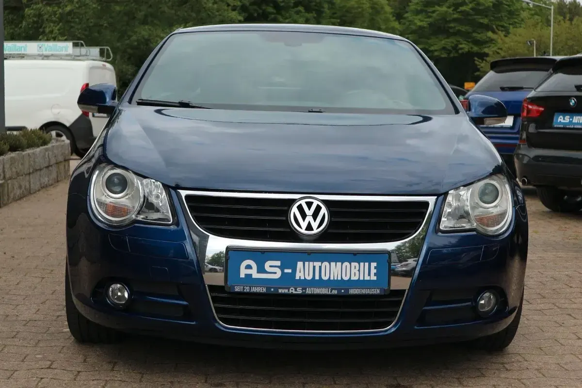 Occasion VW Eos 150 PK (110 kW) 2008 Blauw Cabriolet