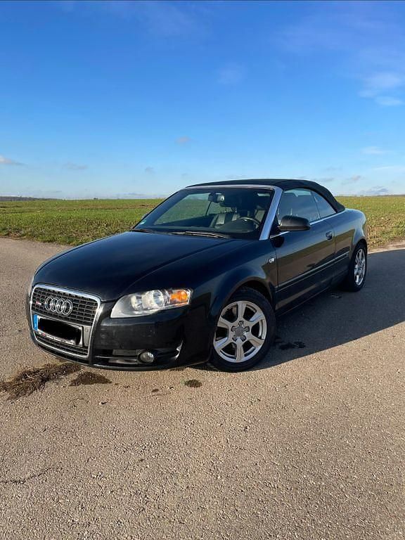 Schwarz Gebraucht 2006 Audi A4 Cabriolet Basis Cabrio | 3.000 € (Fairer Preis) - Bild 1/4