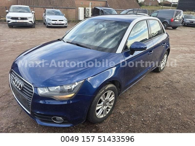 Gebraucht Audi A1 Sportback Attraction 90 PS (66 kW) 2012 Blau Kleinwagen