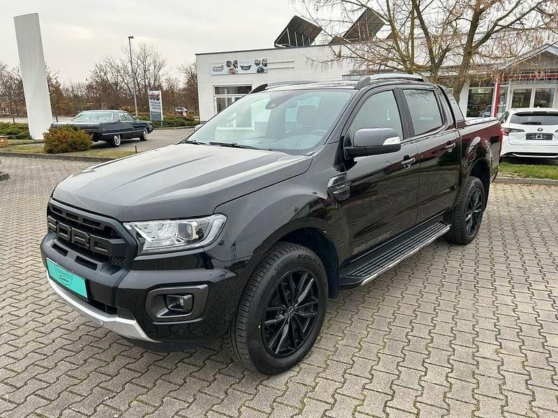 Schwarz Gebraucht 2021 Ford Ranger Wildtrack Abholung | 32.790 € (Fairer Preis) - Bild 1/4
