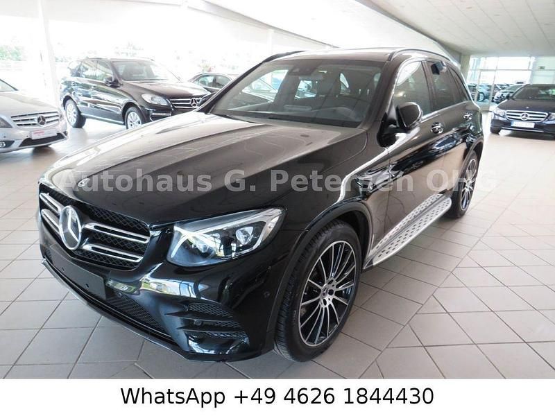 Schwarz Gebraucht 2019 Mercedes GLC220 Night SUV | 32.900 € (Teuer) - Bild 1/4