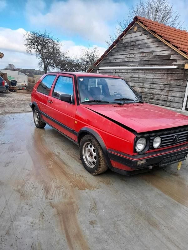 Gebraucht VW Golf II 55 PS (40 kW) 1991 Rot Kleinwagen