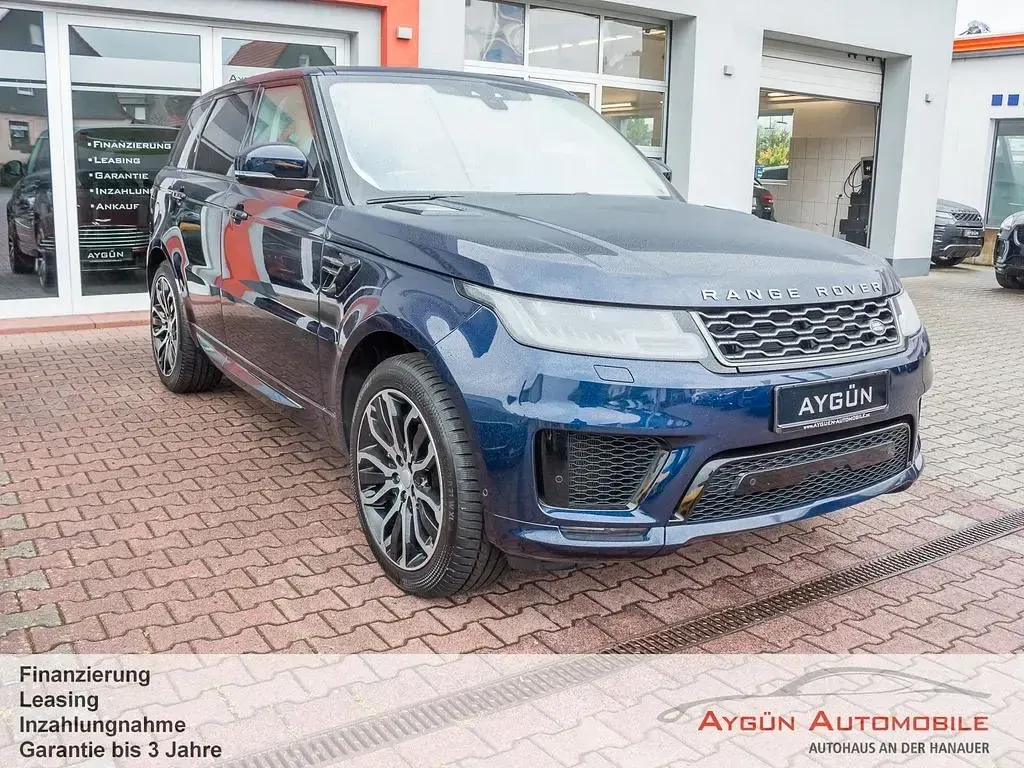 Gebraucht Land Rover Range Rover Sport HSE Dynamic 400 PS (294 kW) 2021 Blau SUV