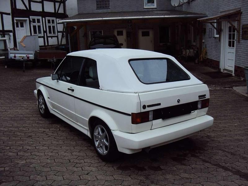 Gebraucht VW Golf Cabriolet 95 PS (69 kW) 1989 Weiß Cabrio