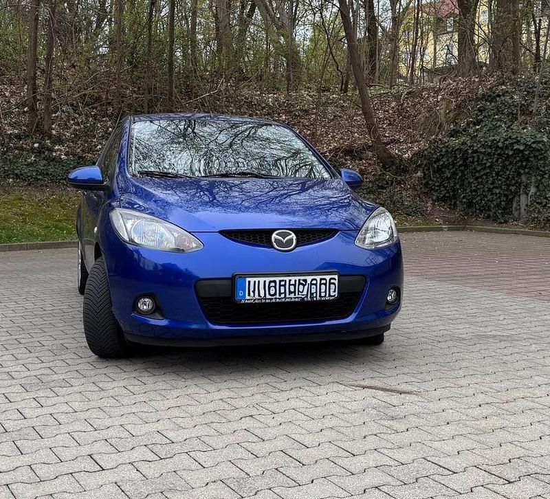 Gebraucht Mazda 2 86 PS (63 kW) 2008 Blau Kleinwagen
