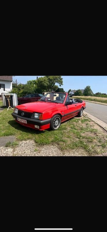 Rot Gebraucht 1983 Opel Ascona Cabrio | 7.900 € - Bild 1/4