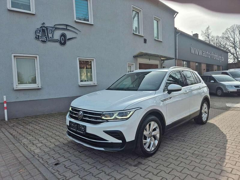 Gebraucht VW Tiguan Elegance 150 PS (110 kW) 2022 Weiß SUV