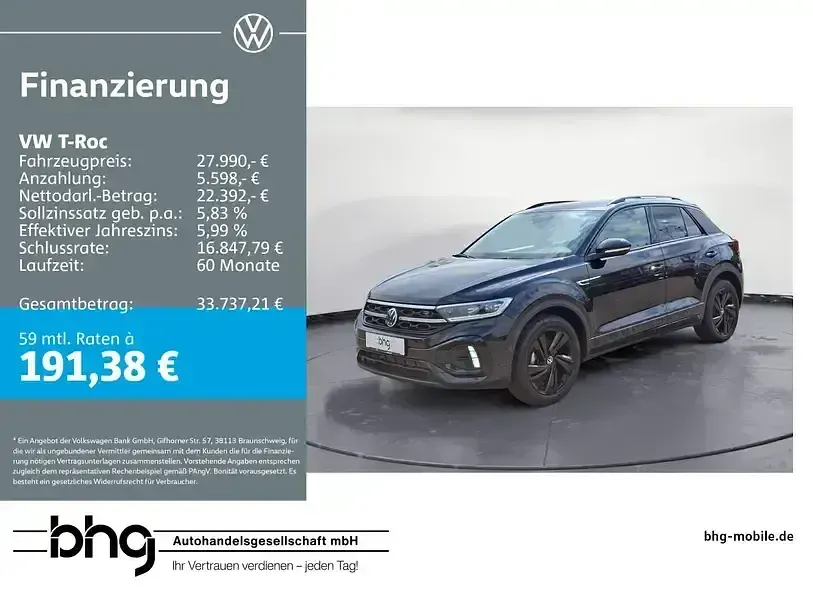 Gebraucht VW T-Roc R-line 150 PS (110 kW) 2023 SUV