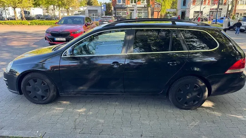 Gebraucht VW Golf V Comfortline 102 PS (75 kW) 2007 Schwarz Kombi