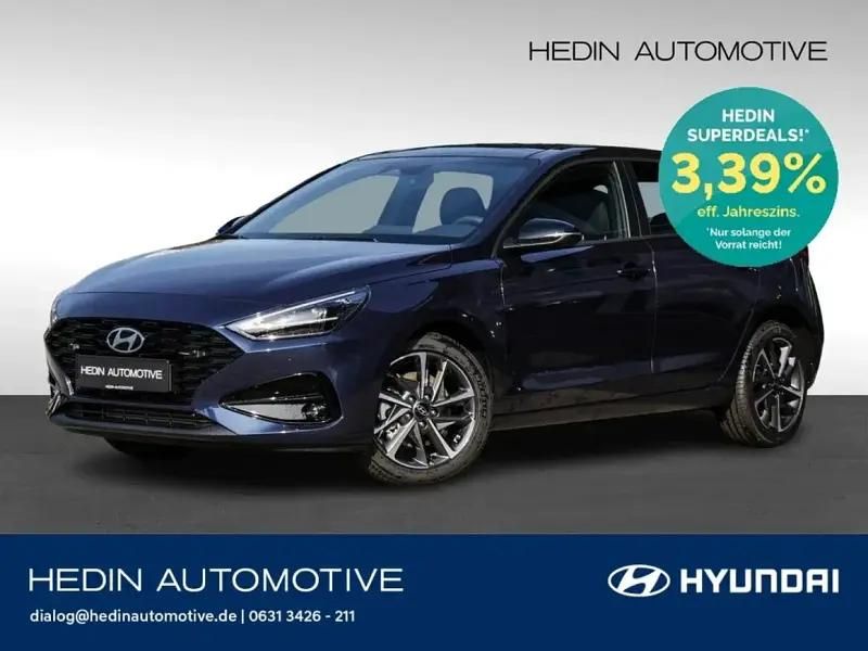Blau sailing blue Neu 2024 Hyundai i30 Advantage Limousine | 25.590 € (Guter Preis) - Bild 1/1