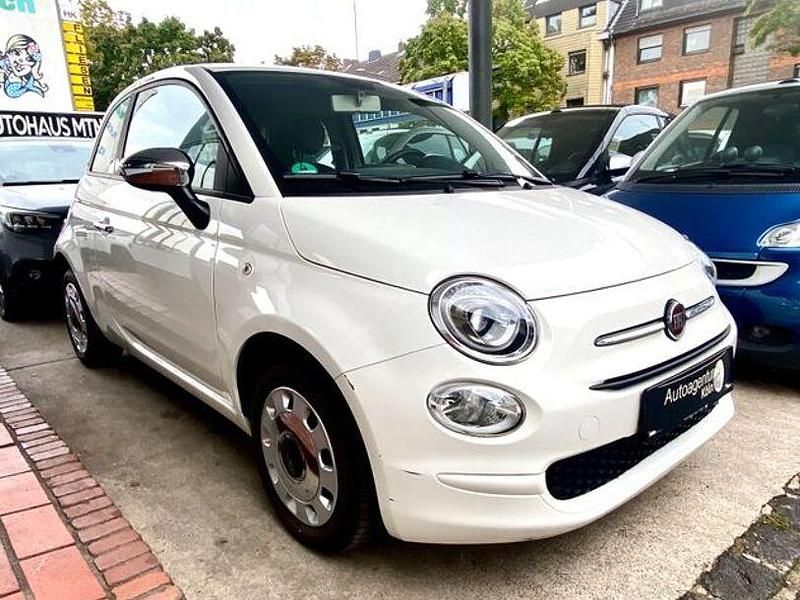 Gebraucht Fiat 500 Mirror 69 PS (50 kW) 2017 Weiß Kleinwagen