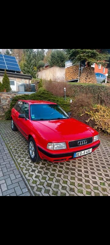 Gebraucht Audi 80 116 PS (85 kW) 1995 Rot Kombi