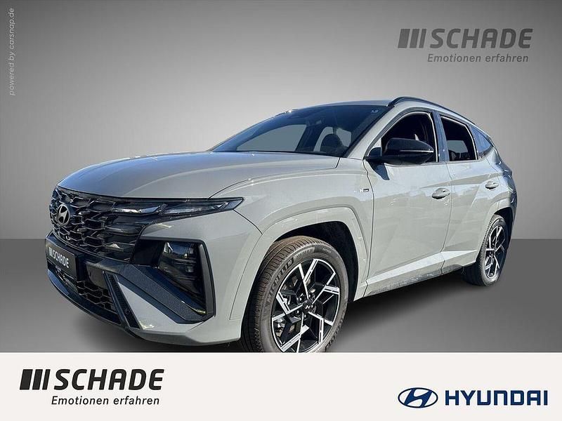 Grau Neu 2025 Hyundai Tucson N Line SUV | 44.190 € (Teuer) - Bild 1/4