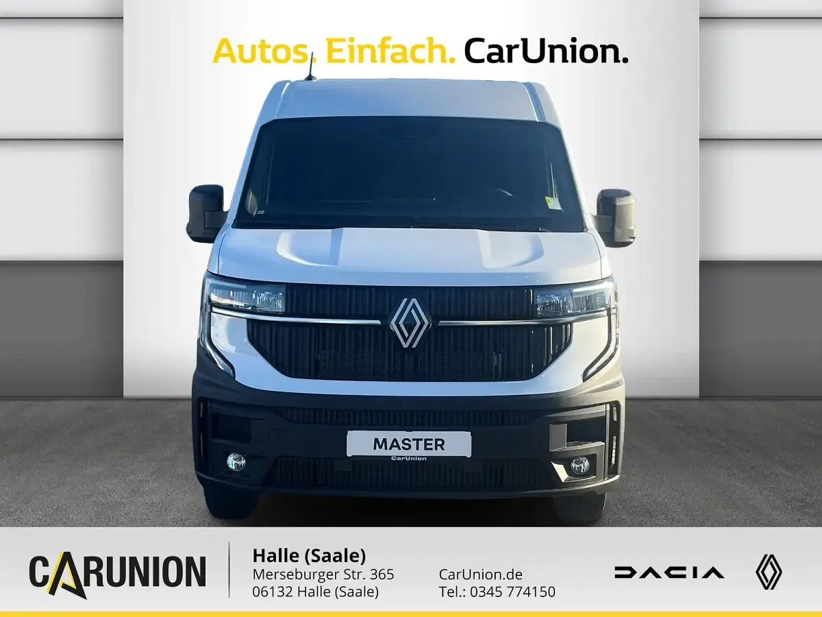 Nowe Renault Master 150 KM (110 kW) 2026 Biały Minivan