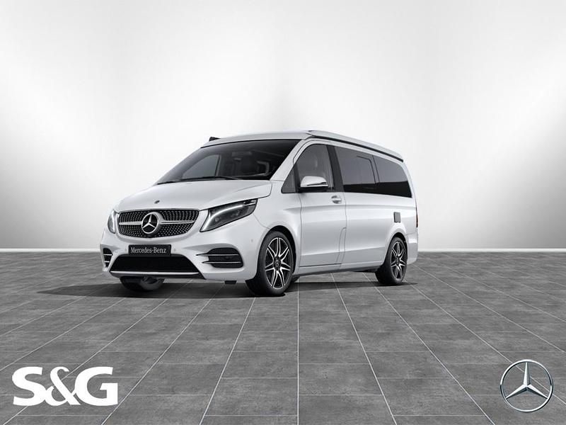 Bergkristallweiß metallic Gebraucht 2023 Mercedes V300 Marco Polo Van / Kleinbus | 77.664 € (Etwas zu teuer) - Bild 1/4