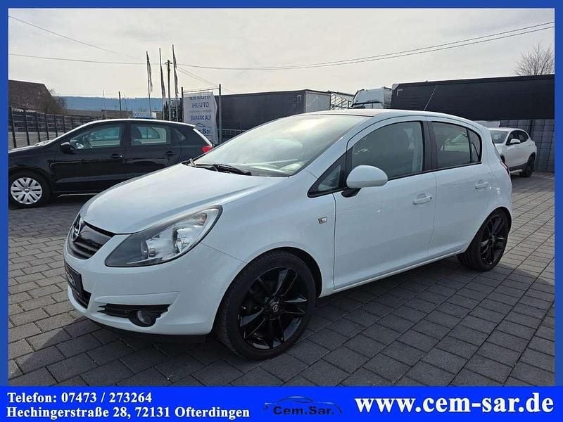 Gebraucht Opel Corsa Color Edition 87 PS (63 kW) 2010 Casablancaweiss/saphirschwarz Kleinwagen