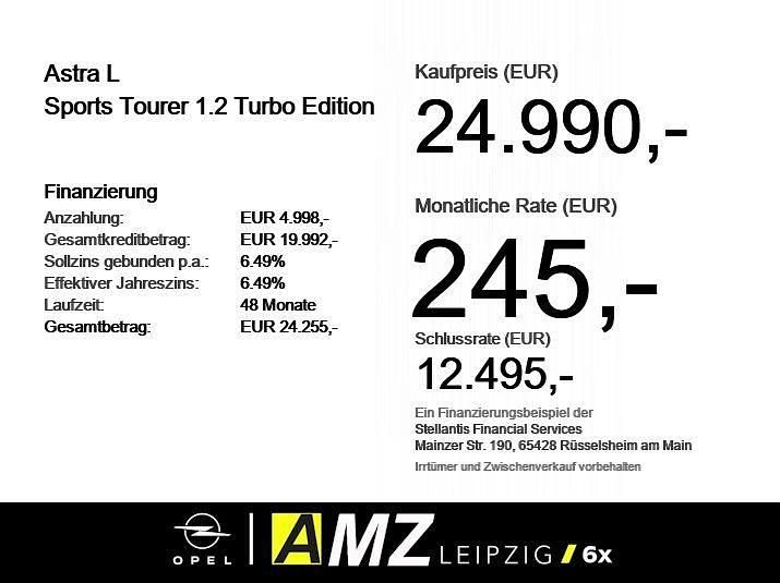 Gebraucht Opel Astra Edition 145 PS (106 kW) 2026 Grau Kombi