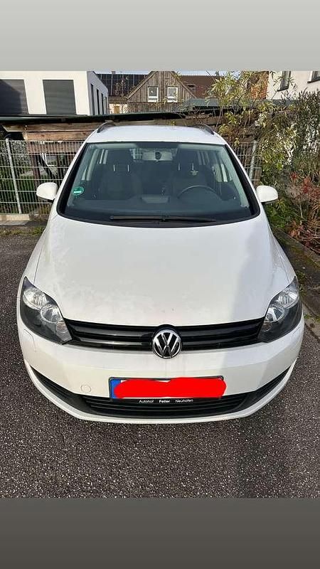 Gebraucht VW Golf Plus Cross Comfortline 80 PS (58 kW) 2009 Weiß Van / Kleinbus