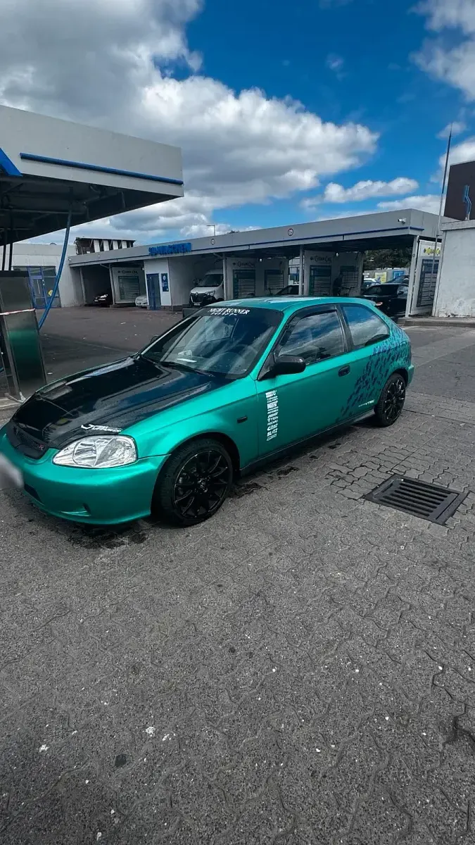 Gebraucht Honda Civic 90 PS (66 kW) 1999 Grün Kleinwagen