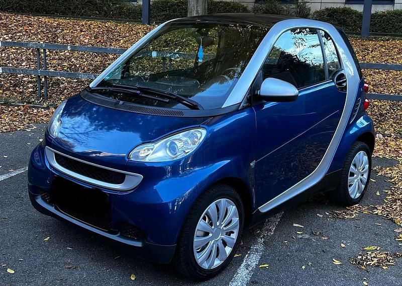 Blau Gebraucht 2009 Smart ForTwo Coupé Kleinwagen | 3.450 € (Guter Preis) - Bild 1/4
