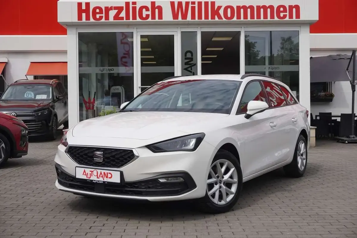 Gebraucht Seat Leon ST Style 110 PS (80 kW) 2023 Weiß Kombi