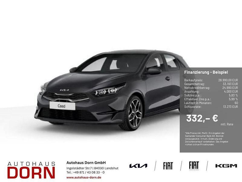 Neu Kia Ceed Spirit 140 PS (102 kW) 2026 Grau Kleinwagen