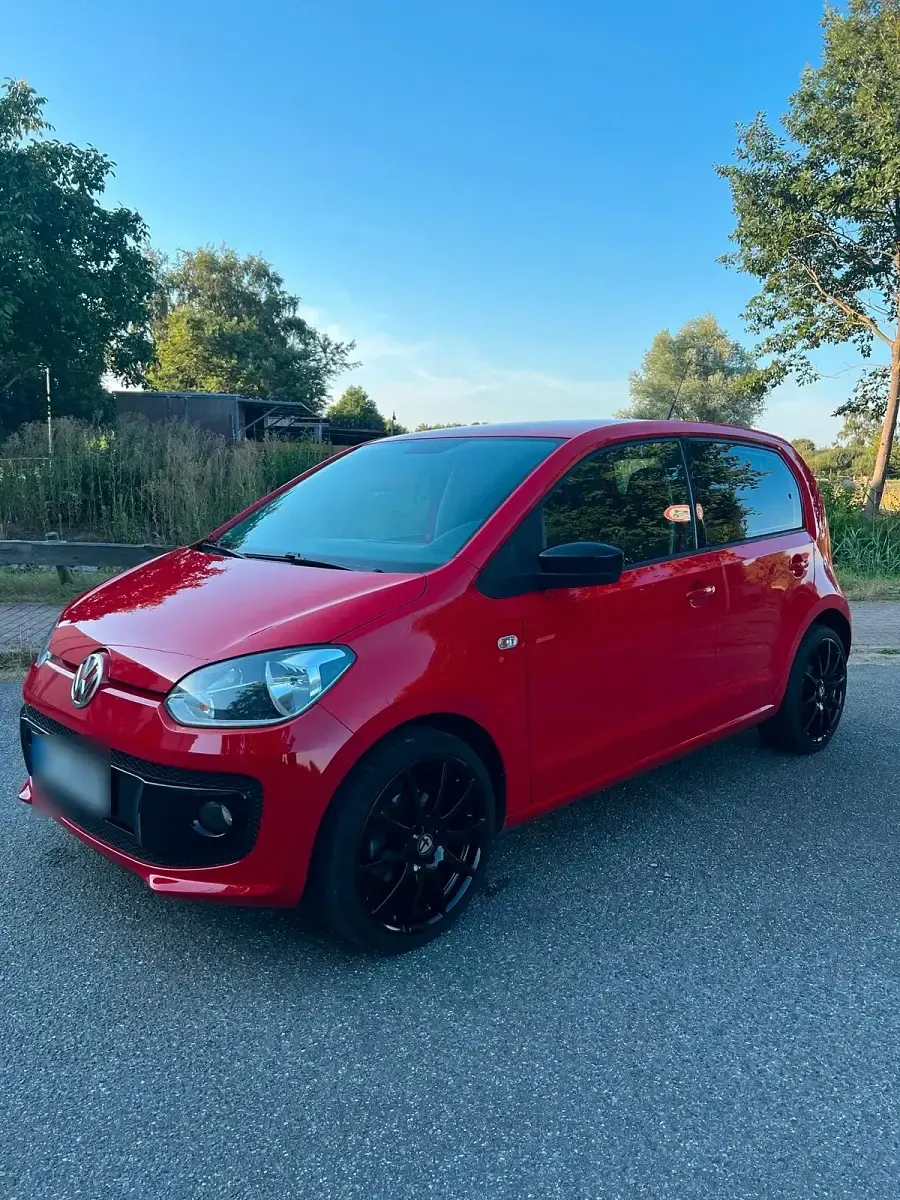 Gebraucht VW up! 60 PS (44 kW) 2013 Rot Kleinwagen