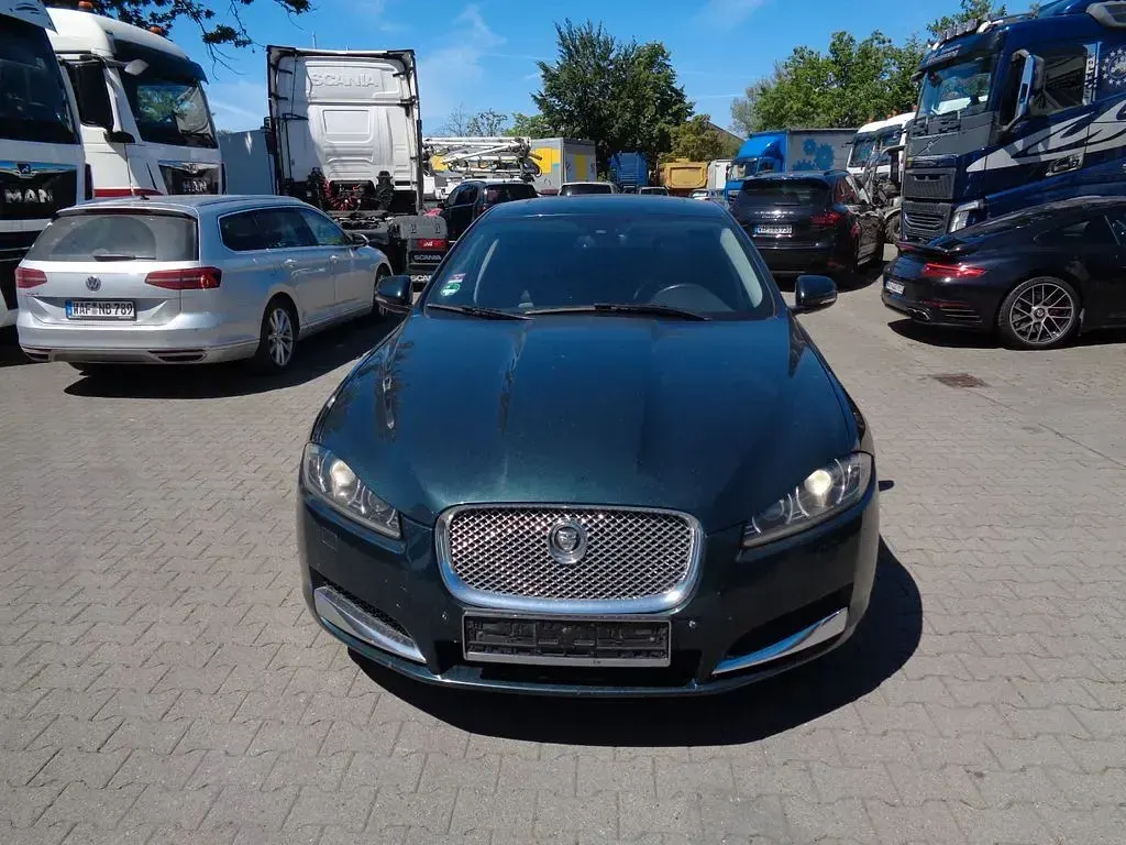 Gebraucht Jaguar XF 275 PS (202 kW) 2013 Grün Limousine