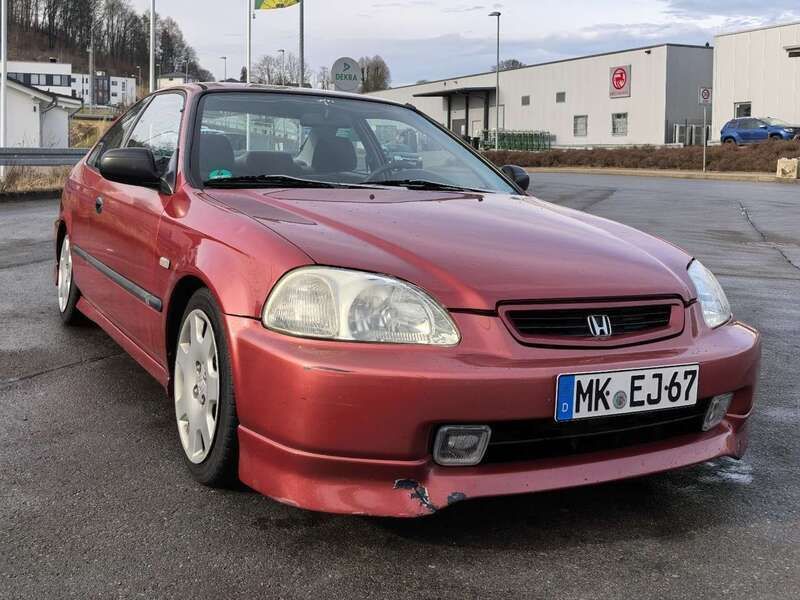 Rot Gebraucht 1996 Honda Civic Coupé | 3.800 € (Teuer) - Bild 1/4