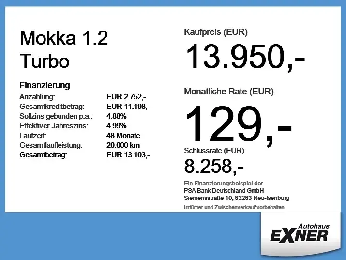 Używany Opel Mokka 101 KM (74 kW) 2022 Czerwony SUV