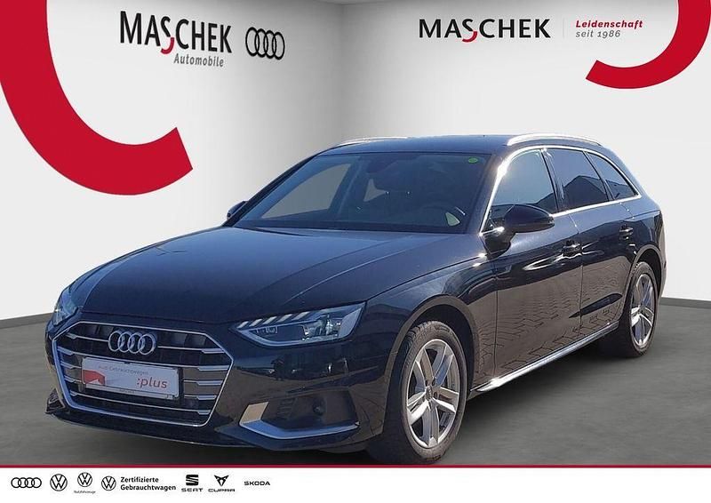 Mythosschwarz metallic Gebraucht 2021 Audi A4 Ambiente Kombi | 25.840 € (Guter Preis) - Bild 1/4