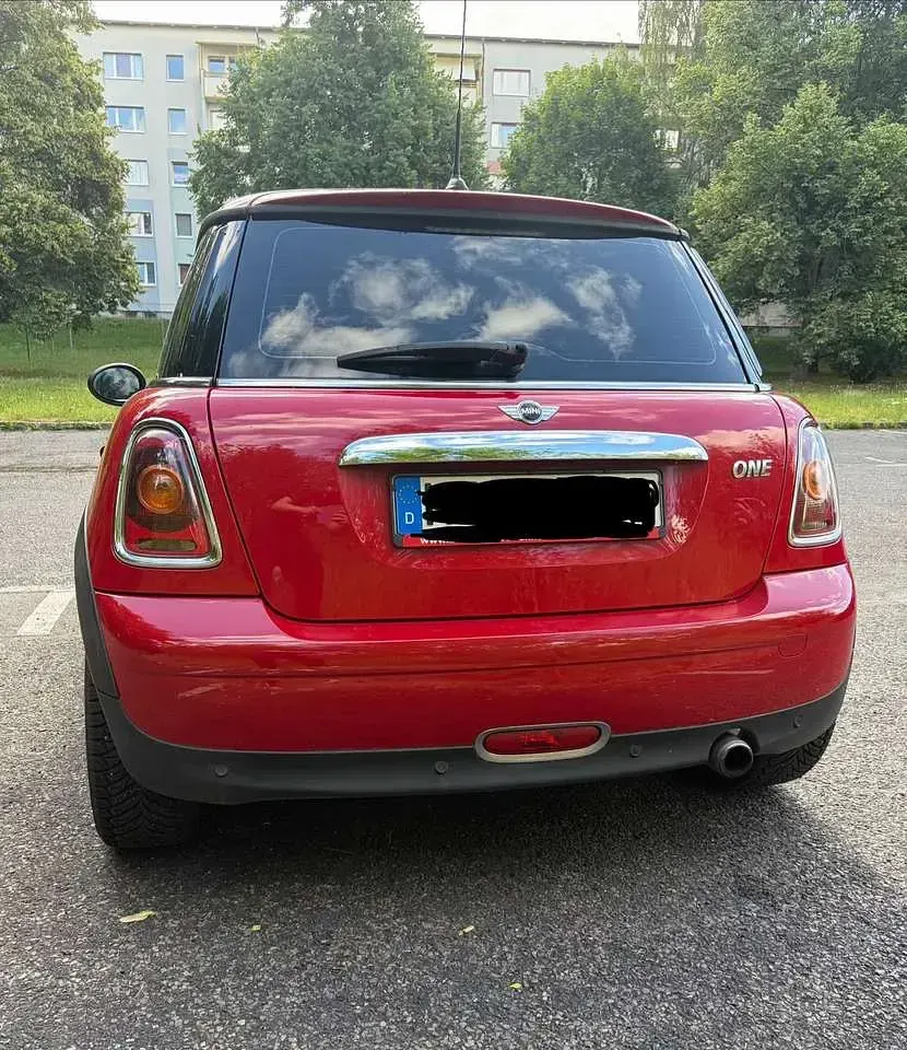 Gebraucht Mini ONE 95 PS (69 kW) 2009 Rot Kleinwagen