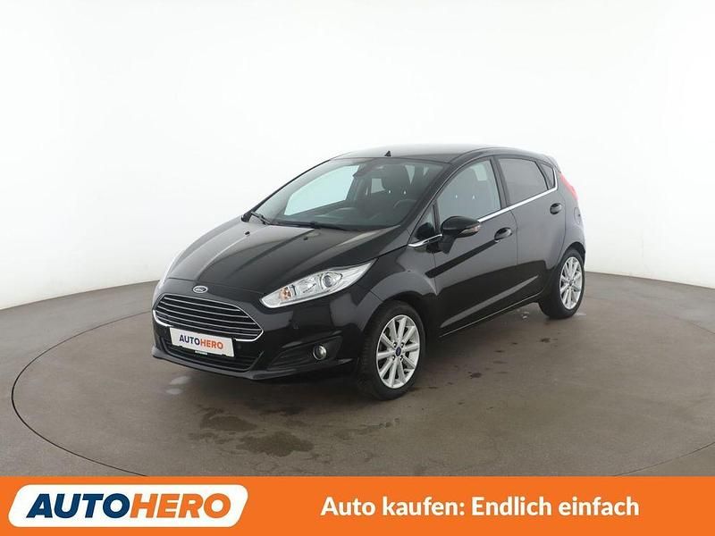 Shadow black Gebraucht 2017 Ford Fiesta Titanium Kleinwagen | 10.630 € (Guter Preis) - Bild 1/3