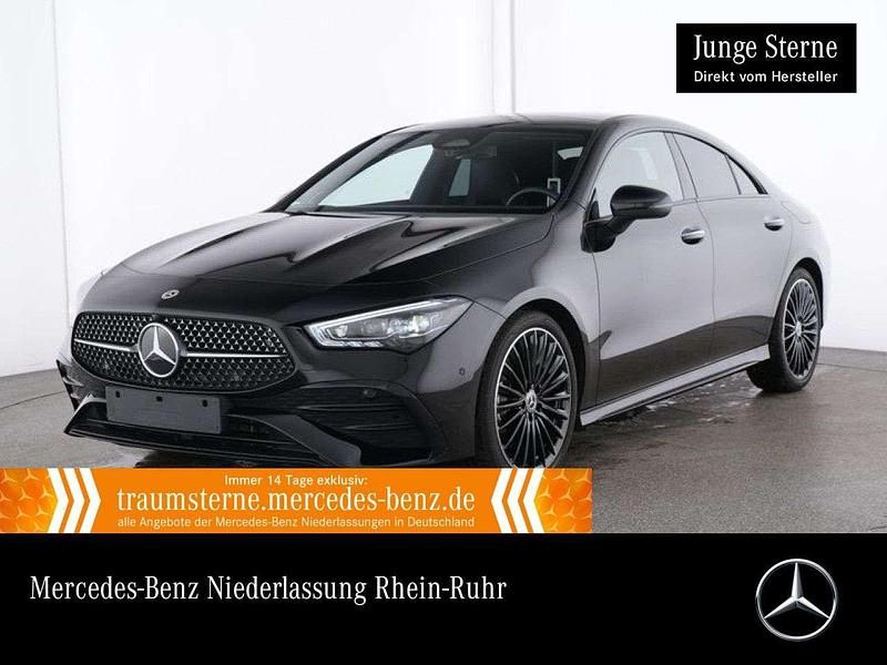 Nachtschwarz Gebraucht 2024 Mercedes CLA200 AMG Coupé | 38.990 € (Fairer Preis) - Bild 1/3