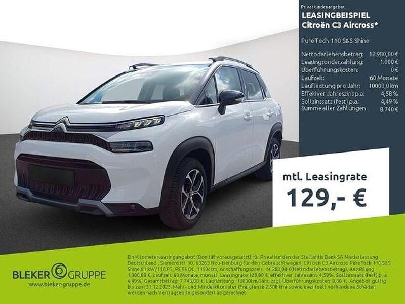 Weiss Gebraucht 2023 Citroën C3 Kleinwagen | 12.980 € (Guter Preis) - Bild 1/3